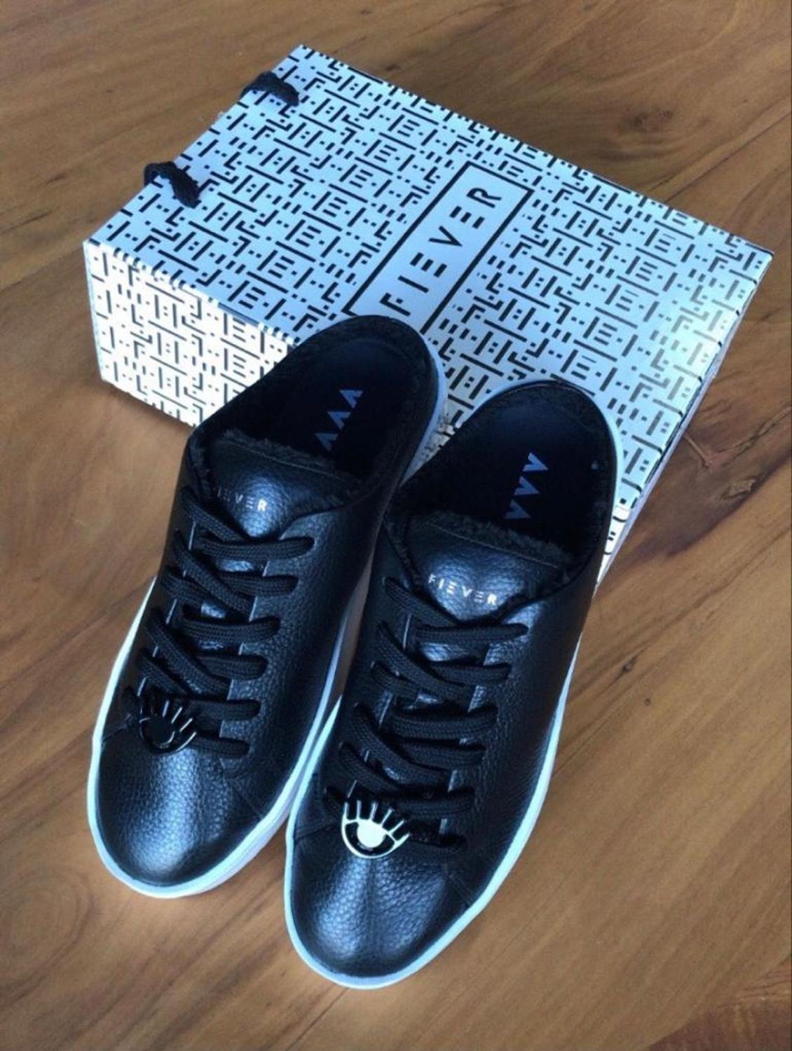 Tênis mule solado alto preto - Fiever - Mule Feminino - Magazine Luiza