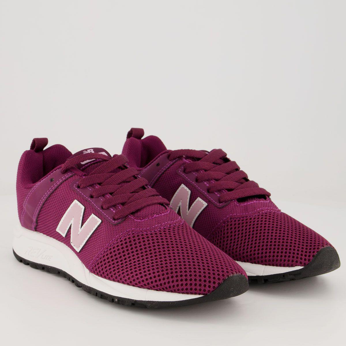 Tenis New Balance 24 Feminino Vinho Tenis Esportivo Magazine Luiza