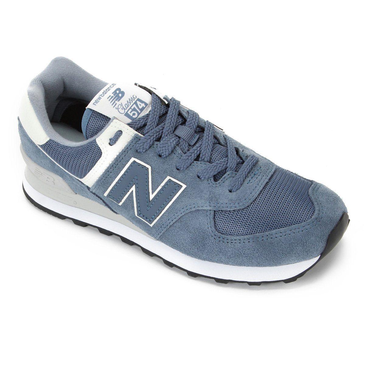 new balance 574 branco masculino