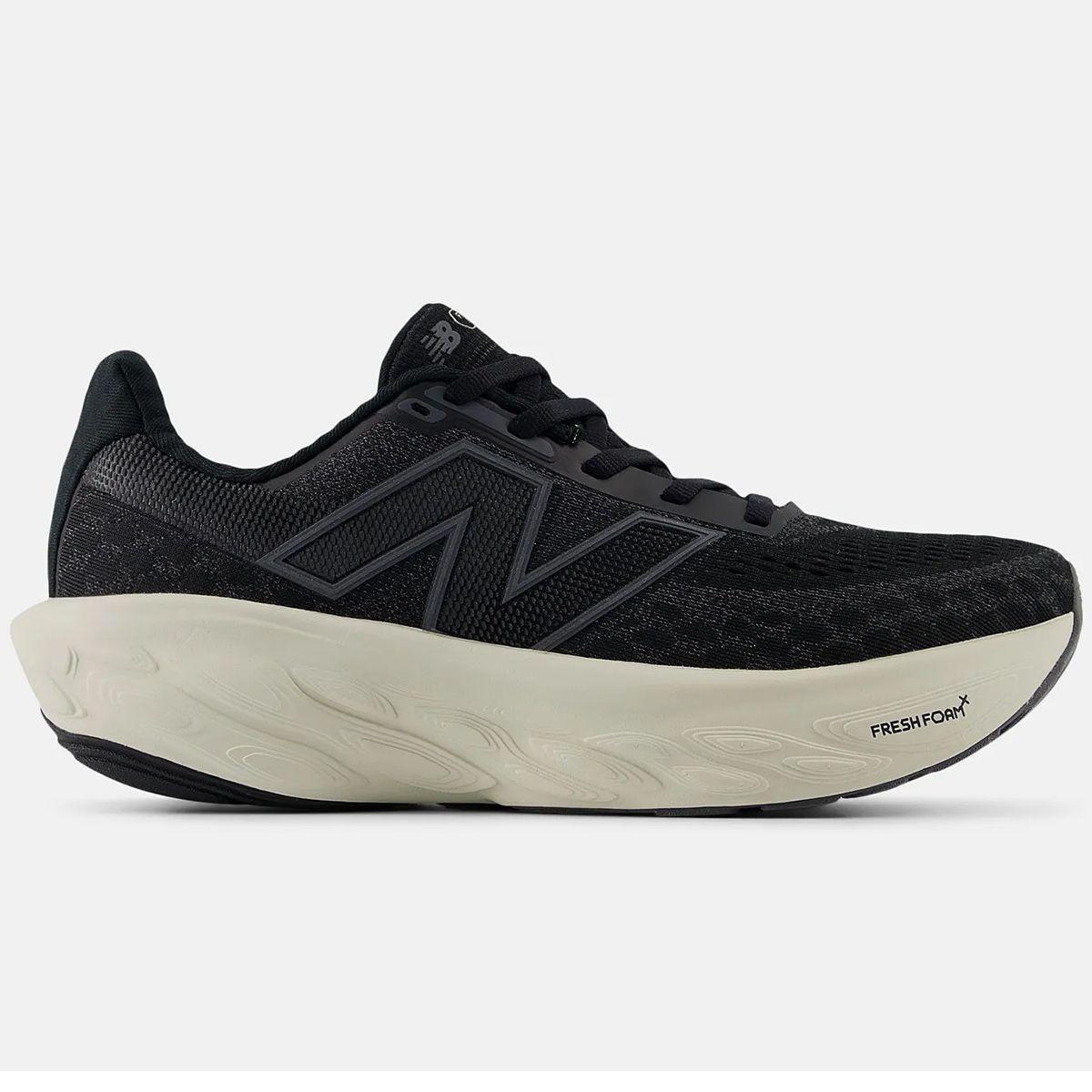Imagem de Tênis New Balance Fresh Foam X 1080 V14 Preto/Bege Feminino