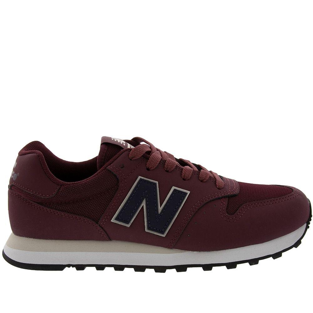 Tênis New Balance GM500VE1 Masculino Recortes Bordo - Tênis Esportivo -  Magazine Luiza