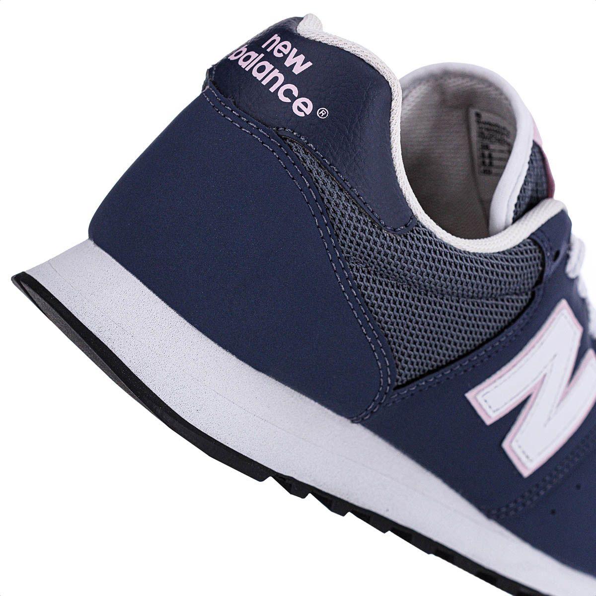Tenis New Balance GW500V2 Azul Marinho Rosa Claro e Branco Feminino Tenis Esportivo Magazine Luiza