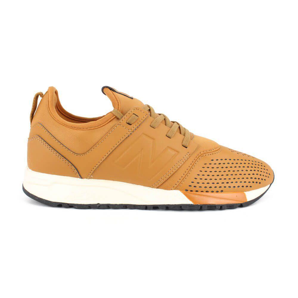 tenis new balance caramelo