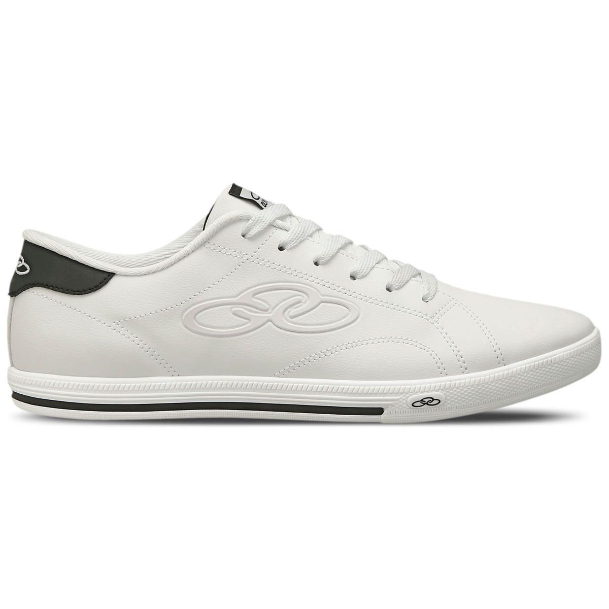 tenis olympikus johnny feminino branco com rosa