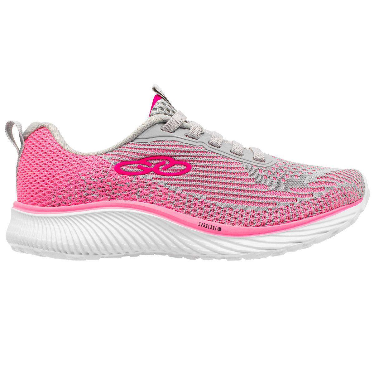 Tênis Olympikus Oxide Kids - Cinza e Rosa - Tênis Esportivo - Magazine Luiza