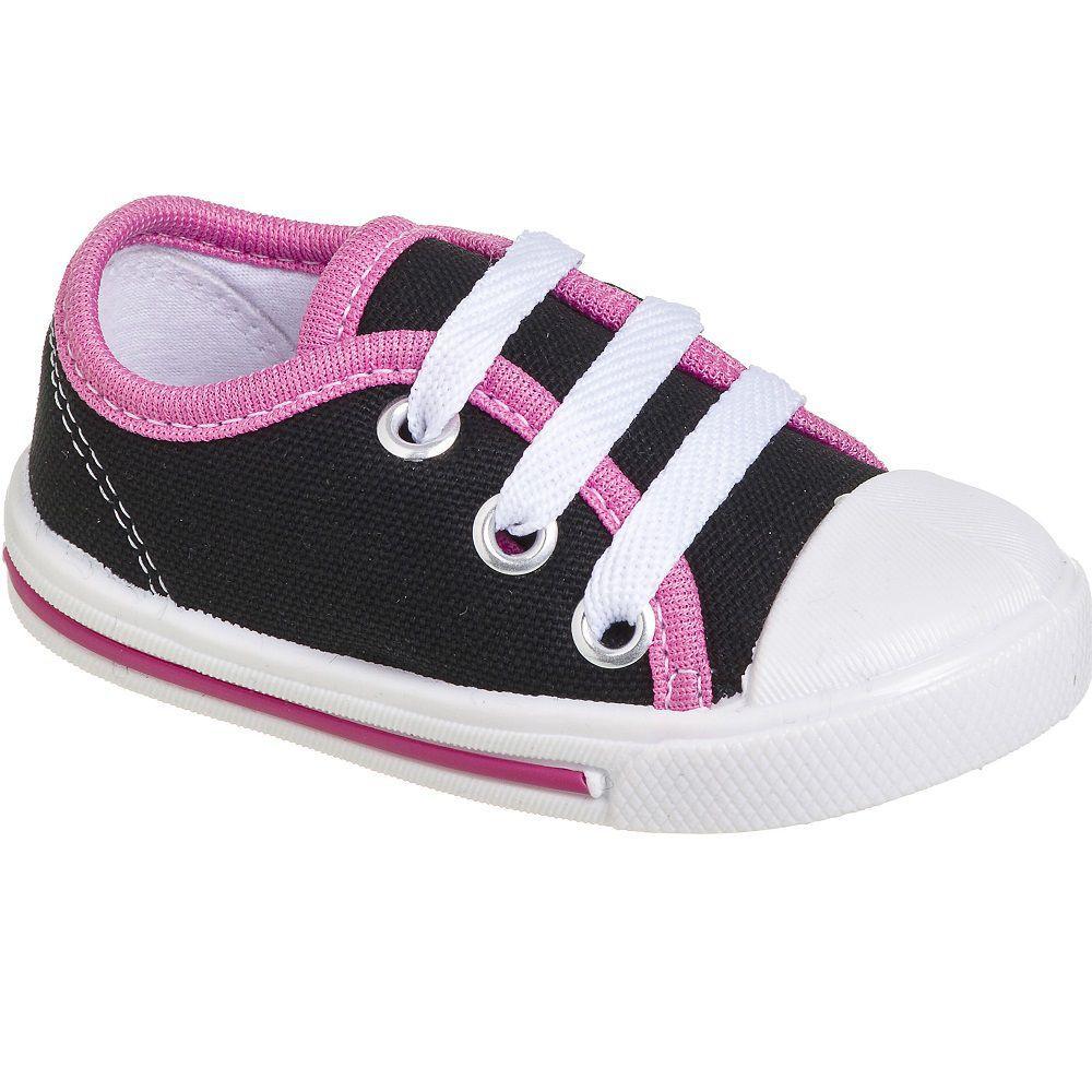 Tênis para Bebê Menina 24001-130 Pink/Preto Tam 18 a 23 - KETO BABY - Tênis  para Bebês - Magazine Luiza