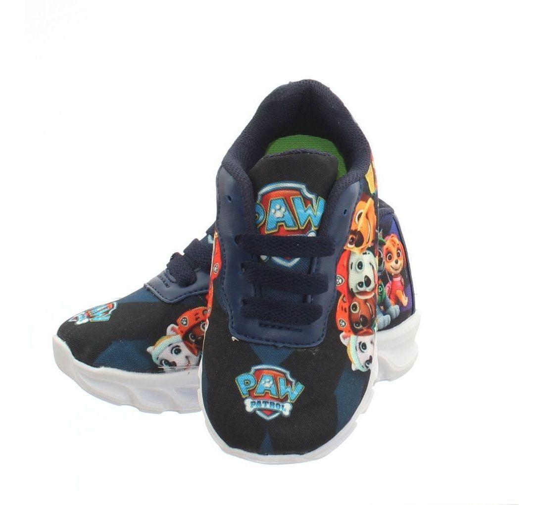tenis led luzinha infantil patrulha canina masculino
