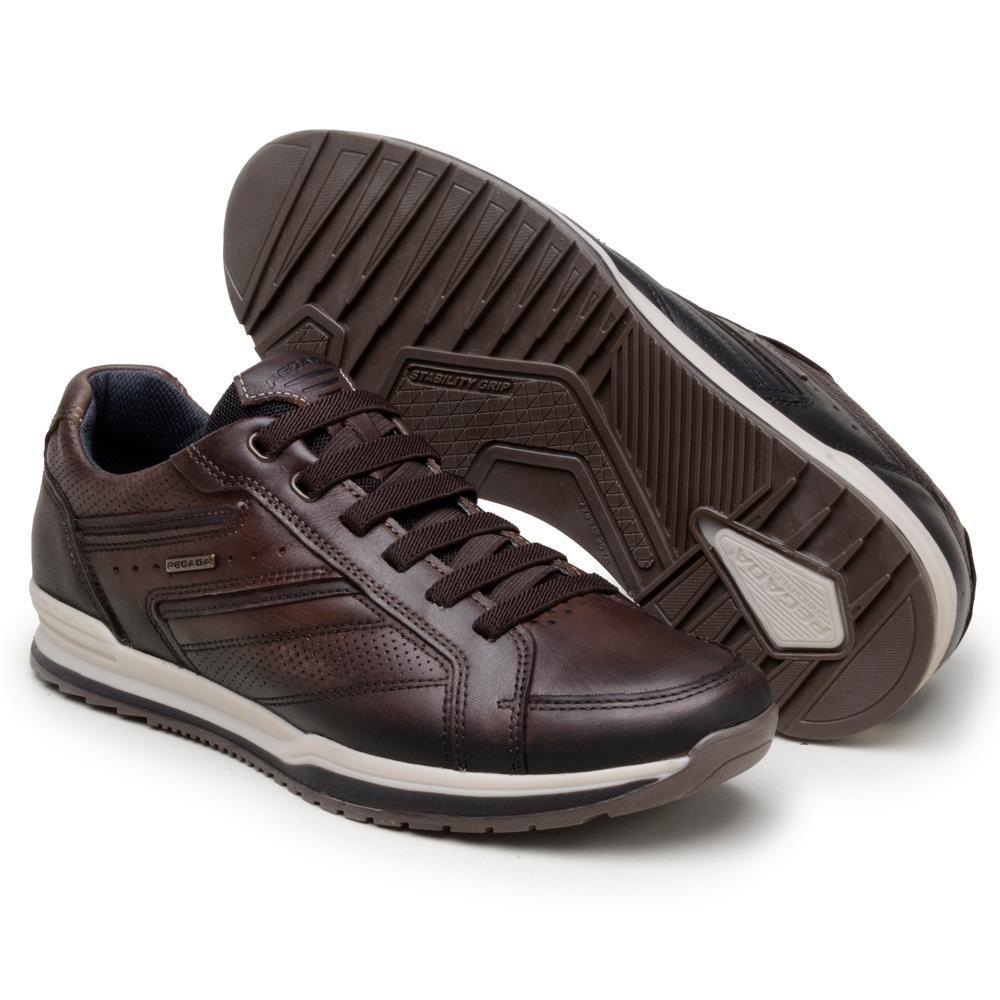 Tênis Pegada Masculino Elástico Cano Baixo Perfuros Casual - Calçados  Masculinos - Magazine Luiza