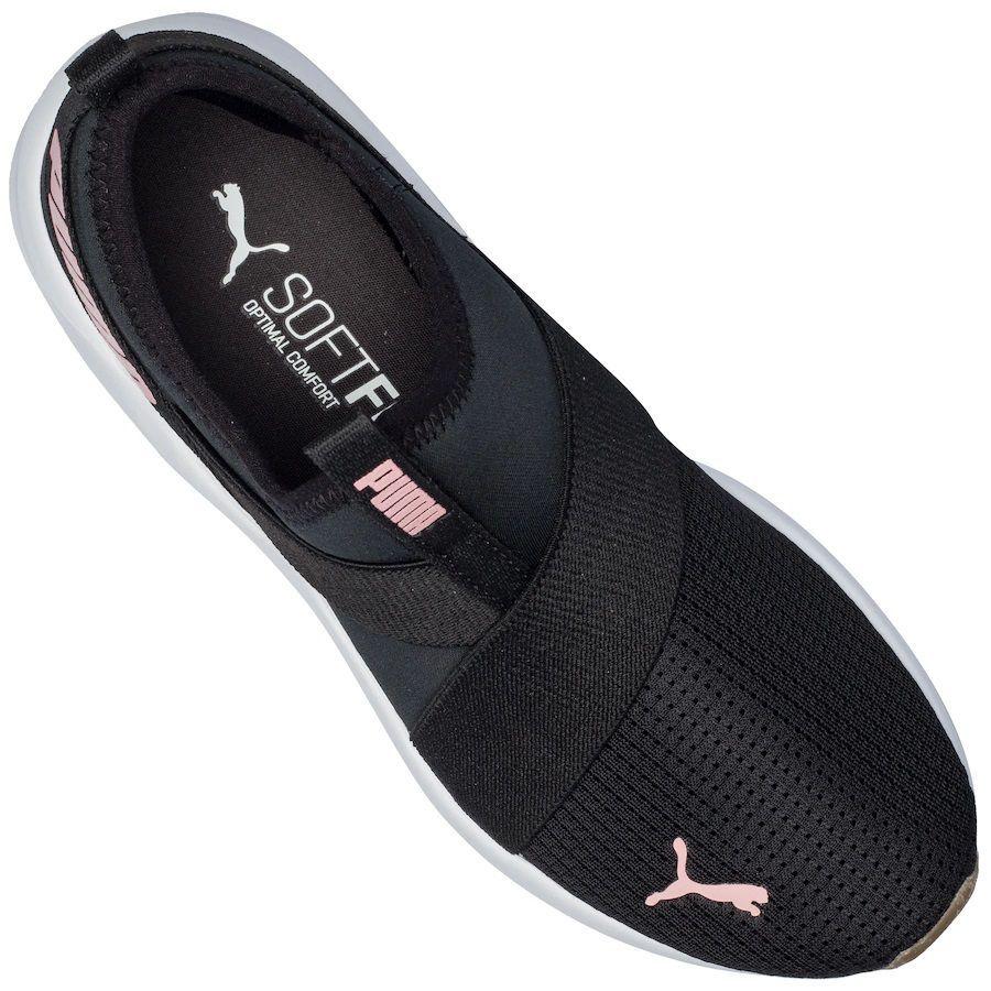 Tênis Puma Slip On Prowl BDP Feminino - Preto e Rosa - Slipper / Slip On  Feminino - Magazine Luiza