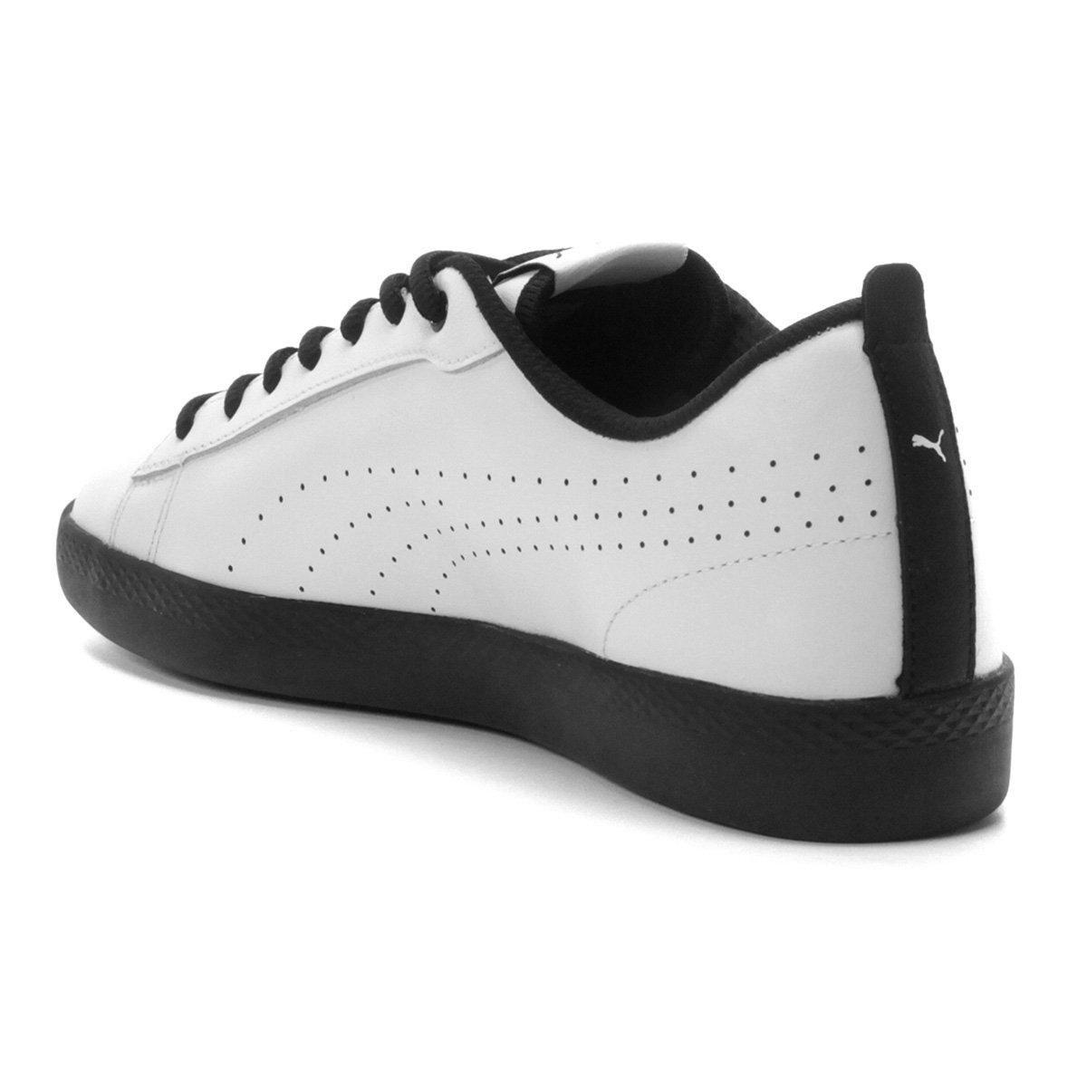 tênis couro puma smash wns v2 l feminino