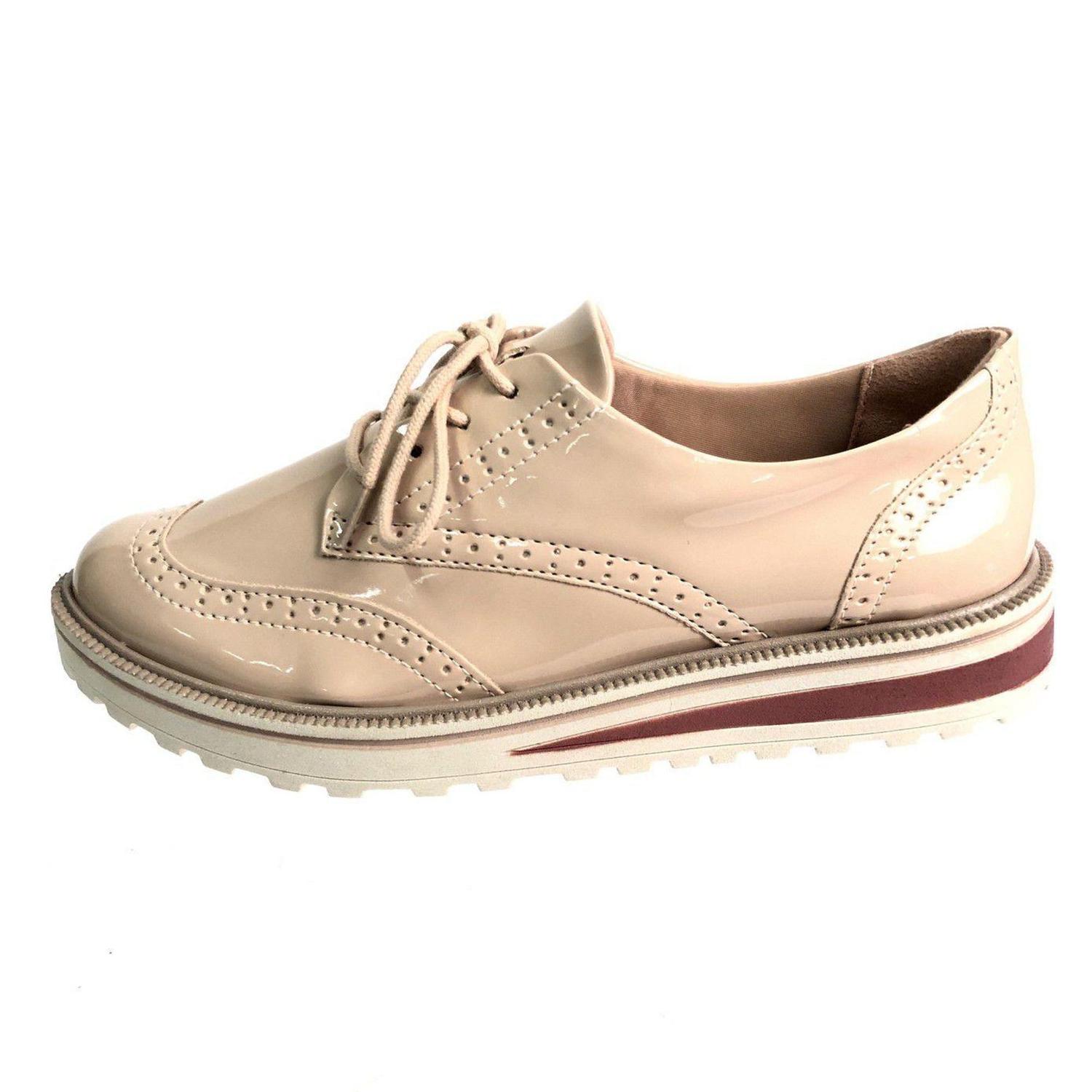 Tênis ramarim oxford verniz perfurado feminino - Calçados Femininos -  Magazine Luiza