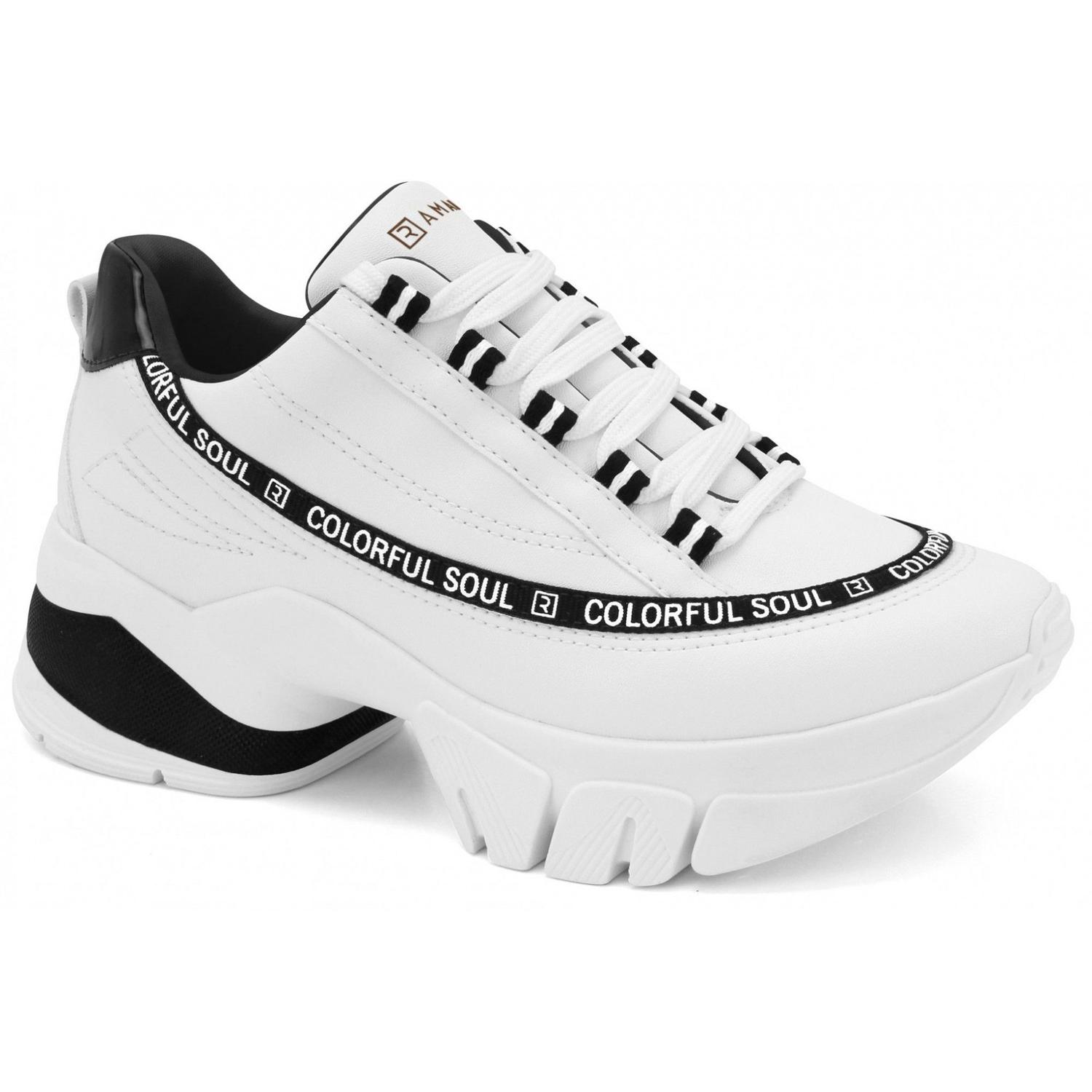 tenis ramarim plataforma branco