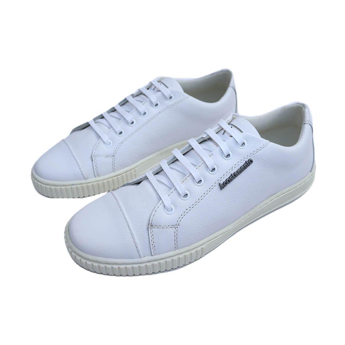 Tênis Sapatênis Acostamento Masculino Couro Conforto Estilo - Sapatênis  Masculino - Magazine Luiza