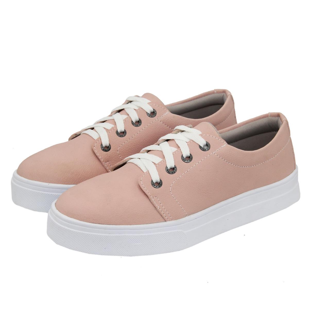 sapatênis feminino rose