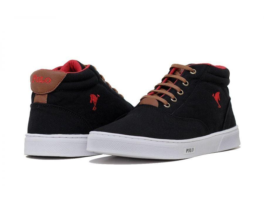 sapatênis botinha masculino polo joy