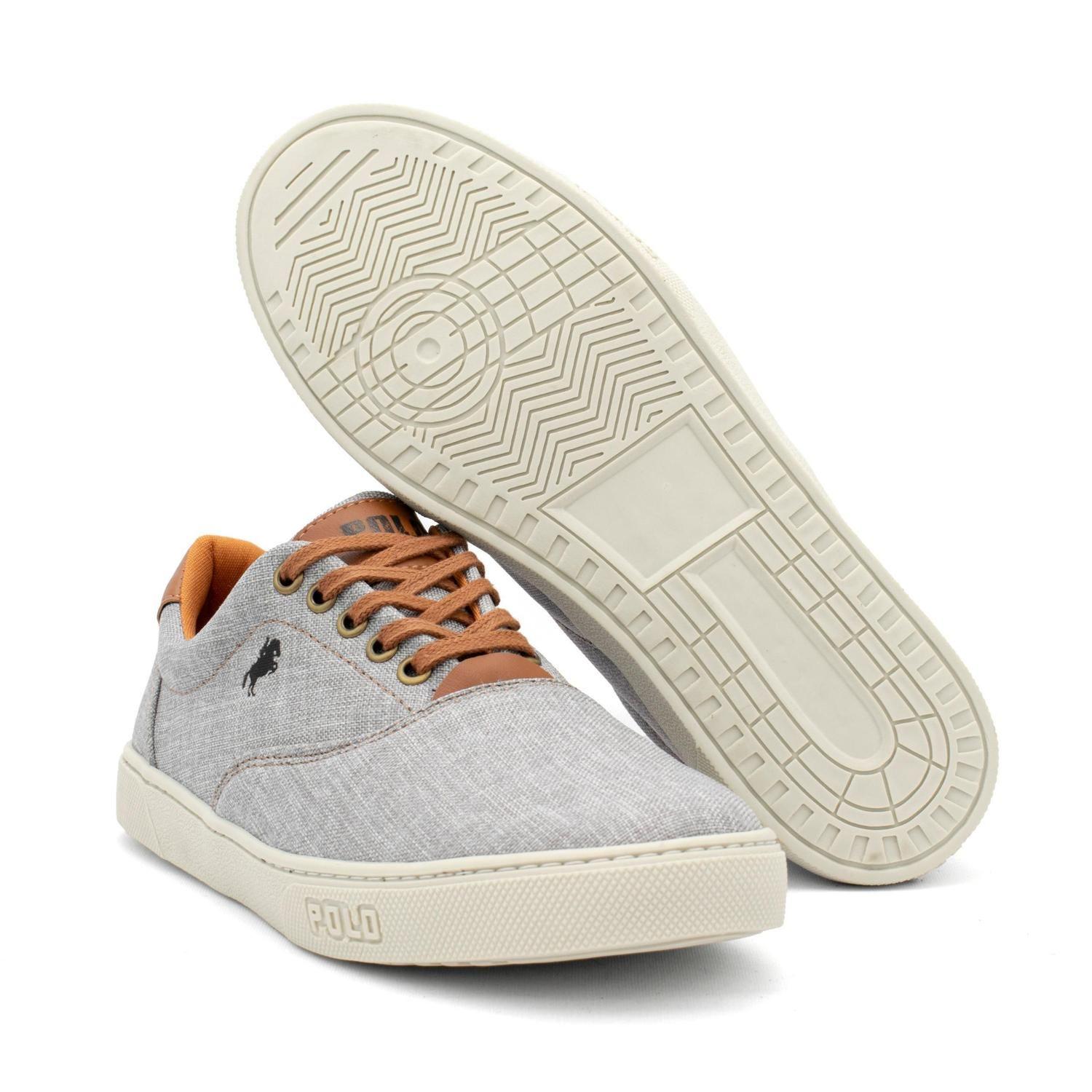 Shoe Sapatenis Polo Branco Masculino Sapatenis Polo TÃªnis