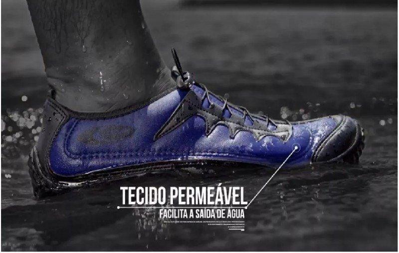 sapatilha cardume anfibius