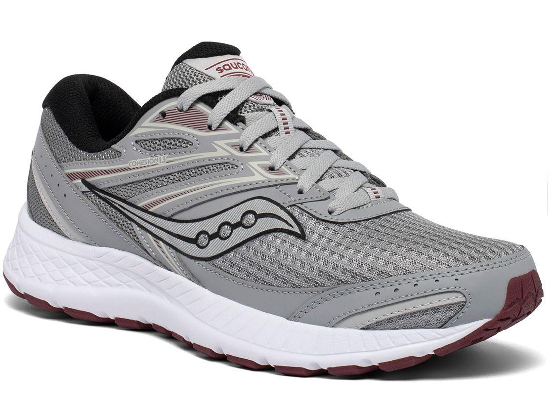 Tênis Saucony Cohesion 13 Feminino Preto e Branco