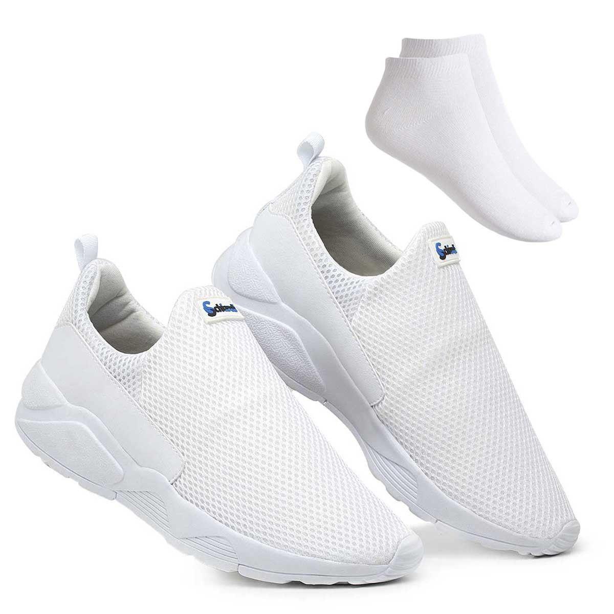 Sapato Masculino Tenis De Academia Sem CadarÇo Tênis Masculino Sem - Main Image