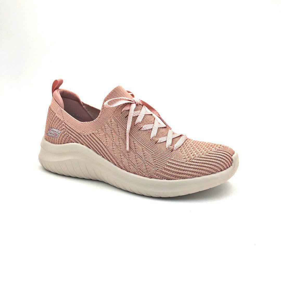 tenis skechers feminino rosa