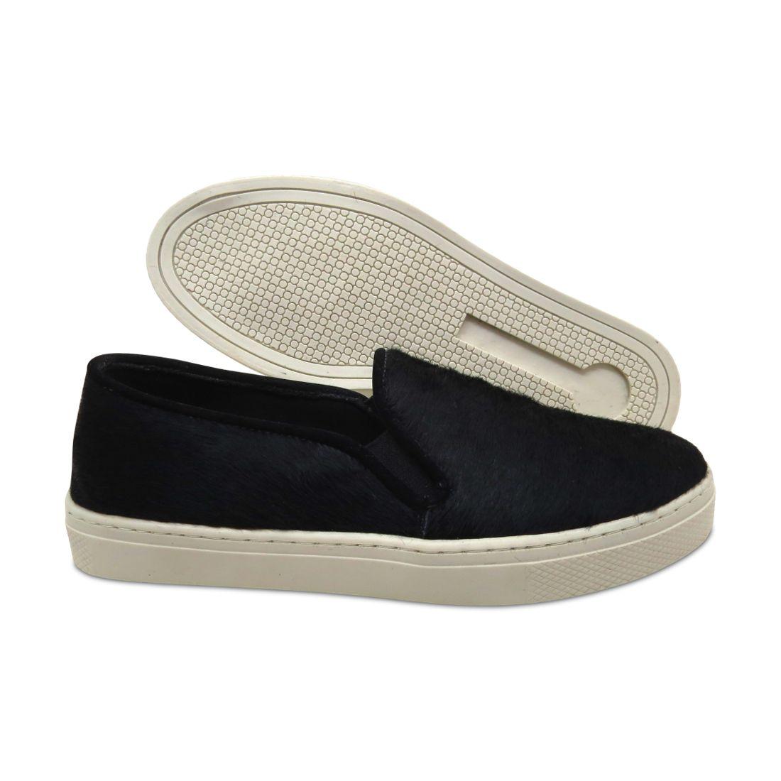 tenis slip feminino preto
