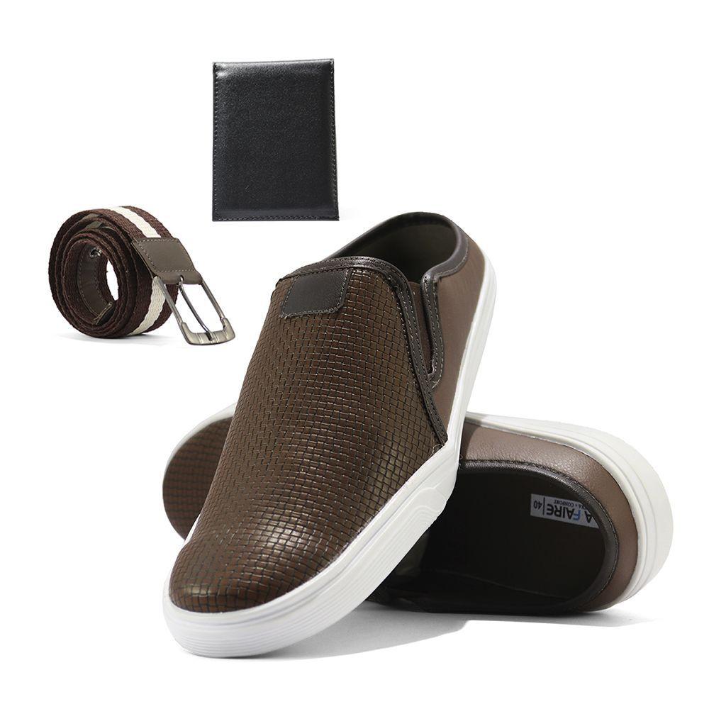 tênis couro walkabout mule masculino