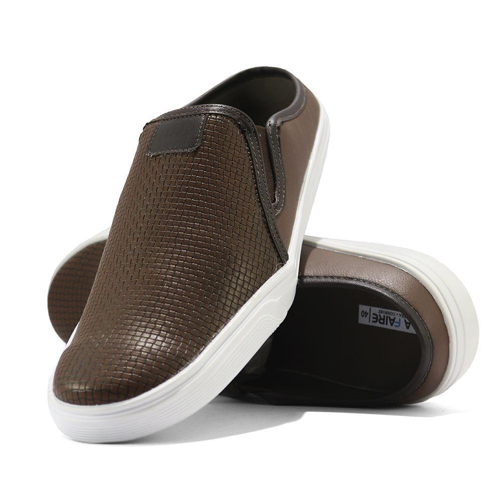 tênis couro walkabout mule masculino