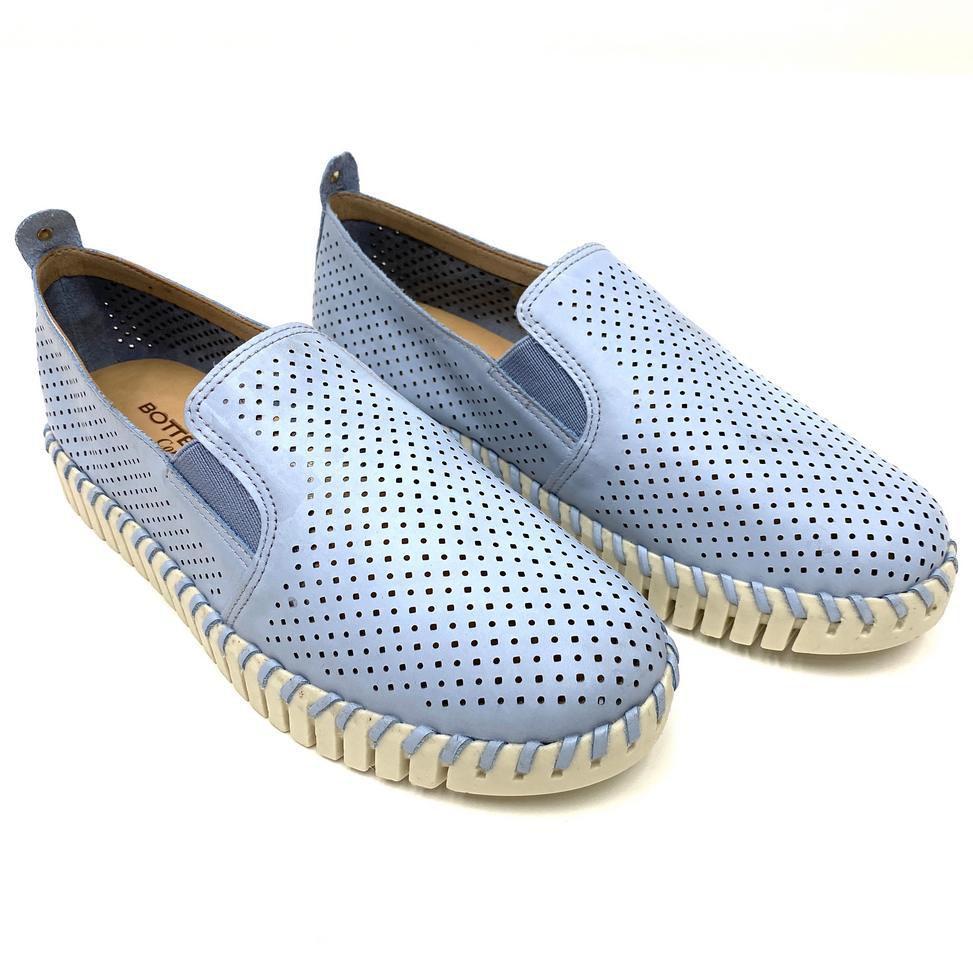 slip on bottero couro