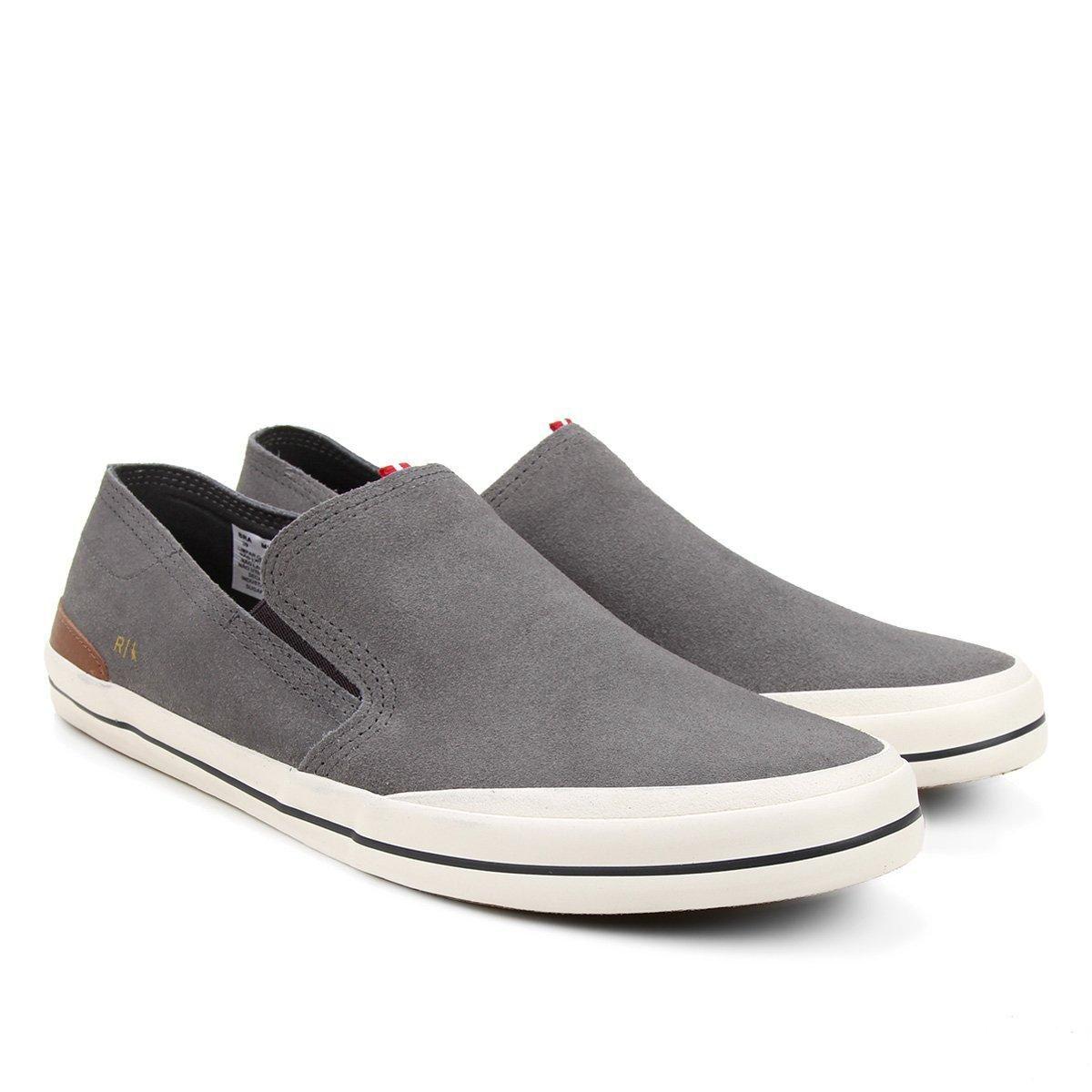 slip on couro reserva básico masculino