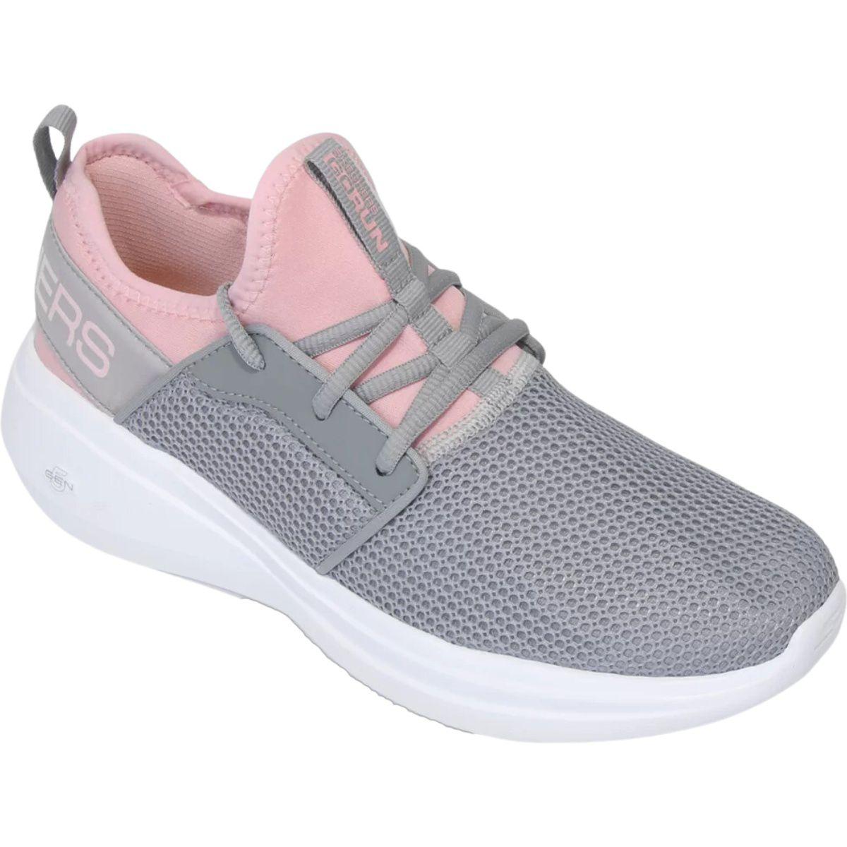 Tenis Slip On Go Run Fvalor Fast Lava Na Maquina 15103 Skechers Cinza Claro Tenis Esportivo Magazine Luiza