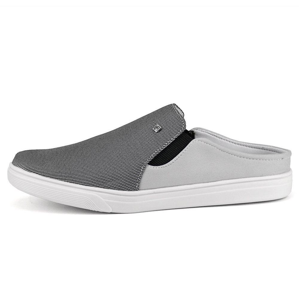 Tênis Slip On Masculino Mule Cinza Claro Coleção Rabat - Tums - Mule  Masculino - Magazine Luiza