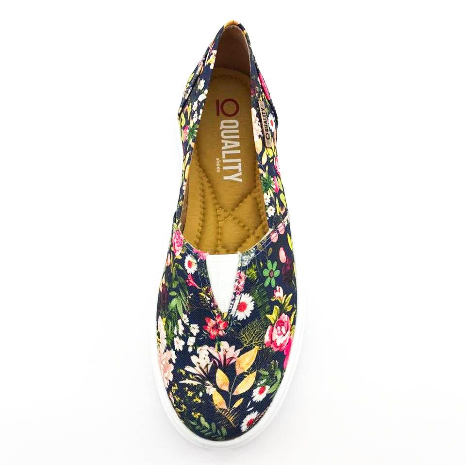tenis slip on floral