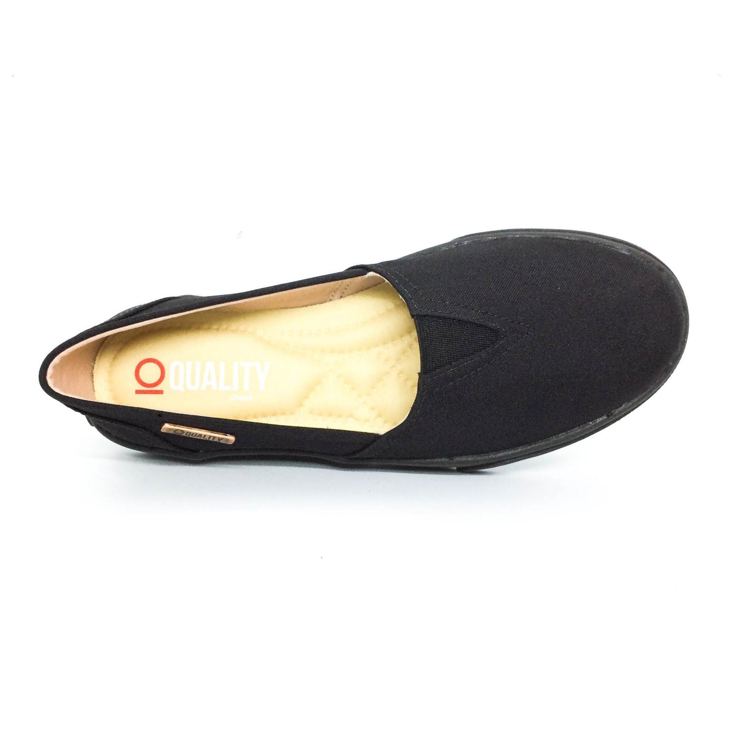 slip on sola preta