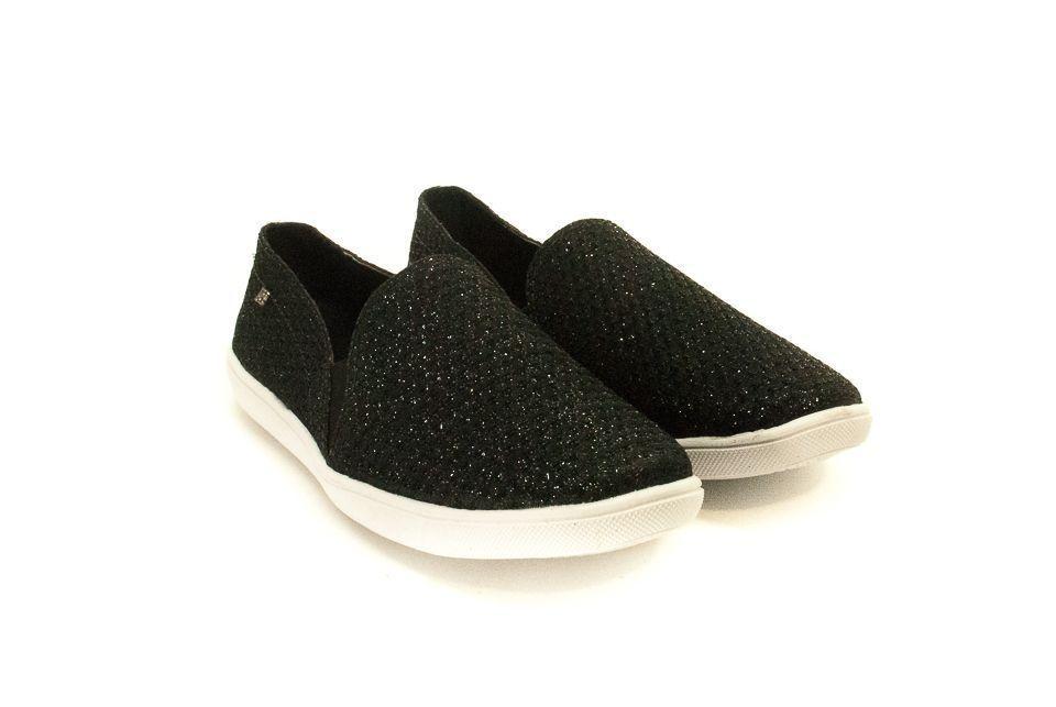 Tenis Slip On Raphaella Booz Preto Outros Moda e Acessorios Magazine Luiza