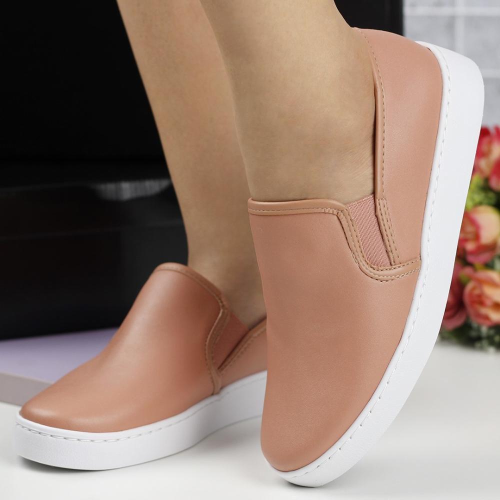 Tenis Slip On Vizzano Light Blush Feminino 1214-200-7286 - Slipper / Slip  On Feminino - Magazine Luiza