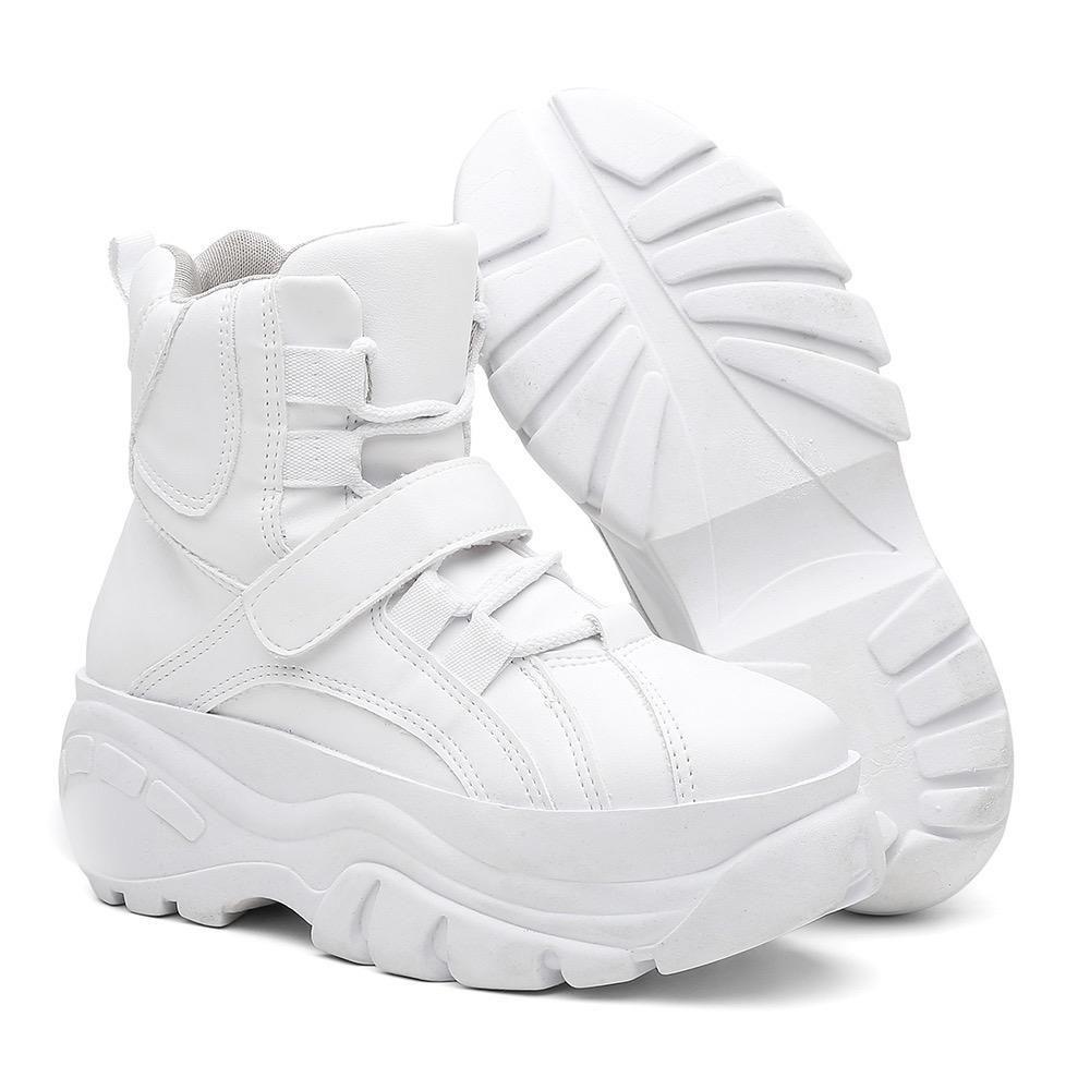 Tênis Sneaker Buffalo Feminino Plataforma Cano Alto Conforto - Vicerinne -  Calçados Femininos - Magazine Luiza