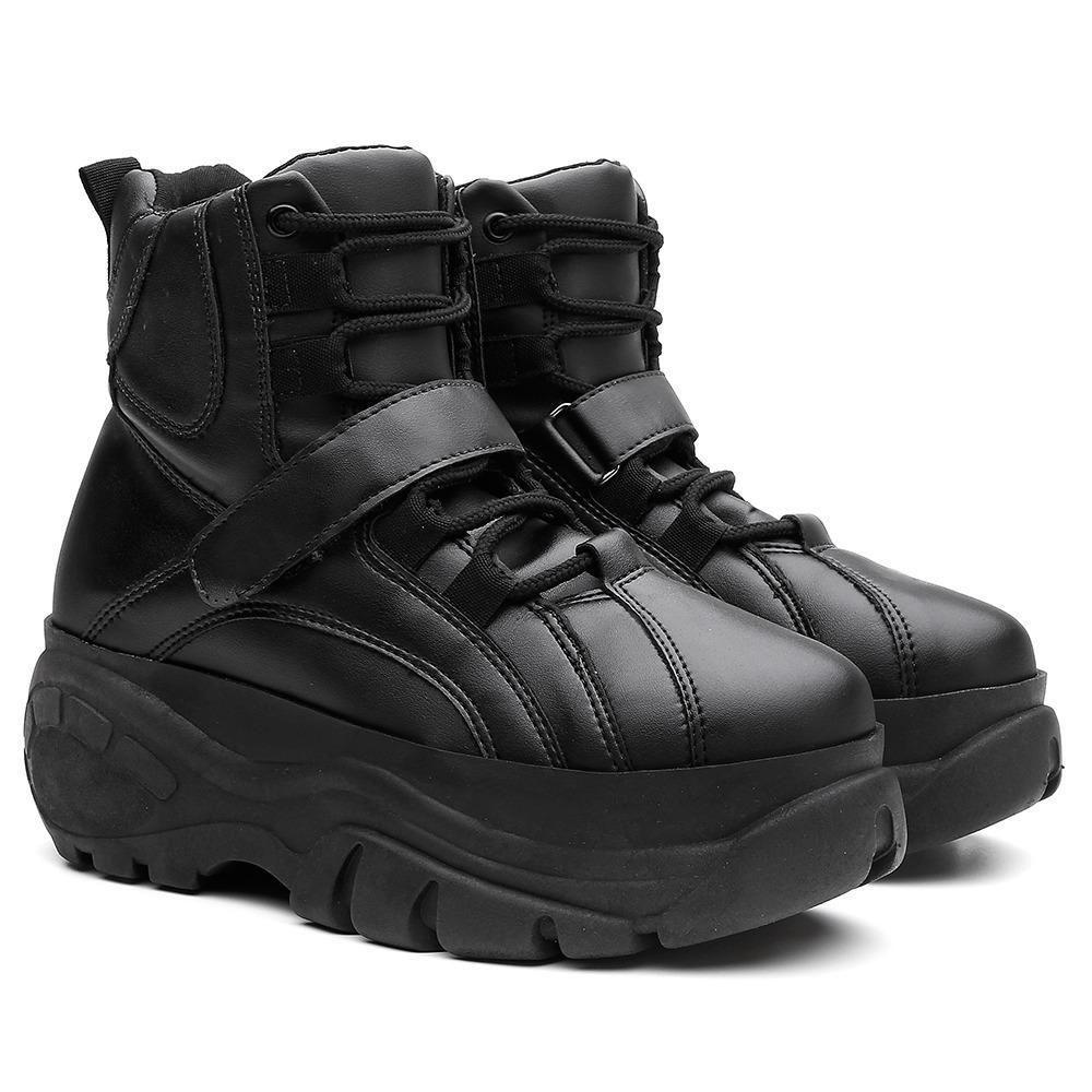 Tênis Sneaker Buffalo Feminino Plataforma Cano Alto Conforto - Vicerinne -  Calçados Femininos - Magazine Luiza