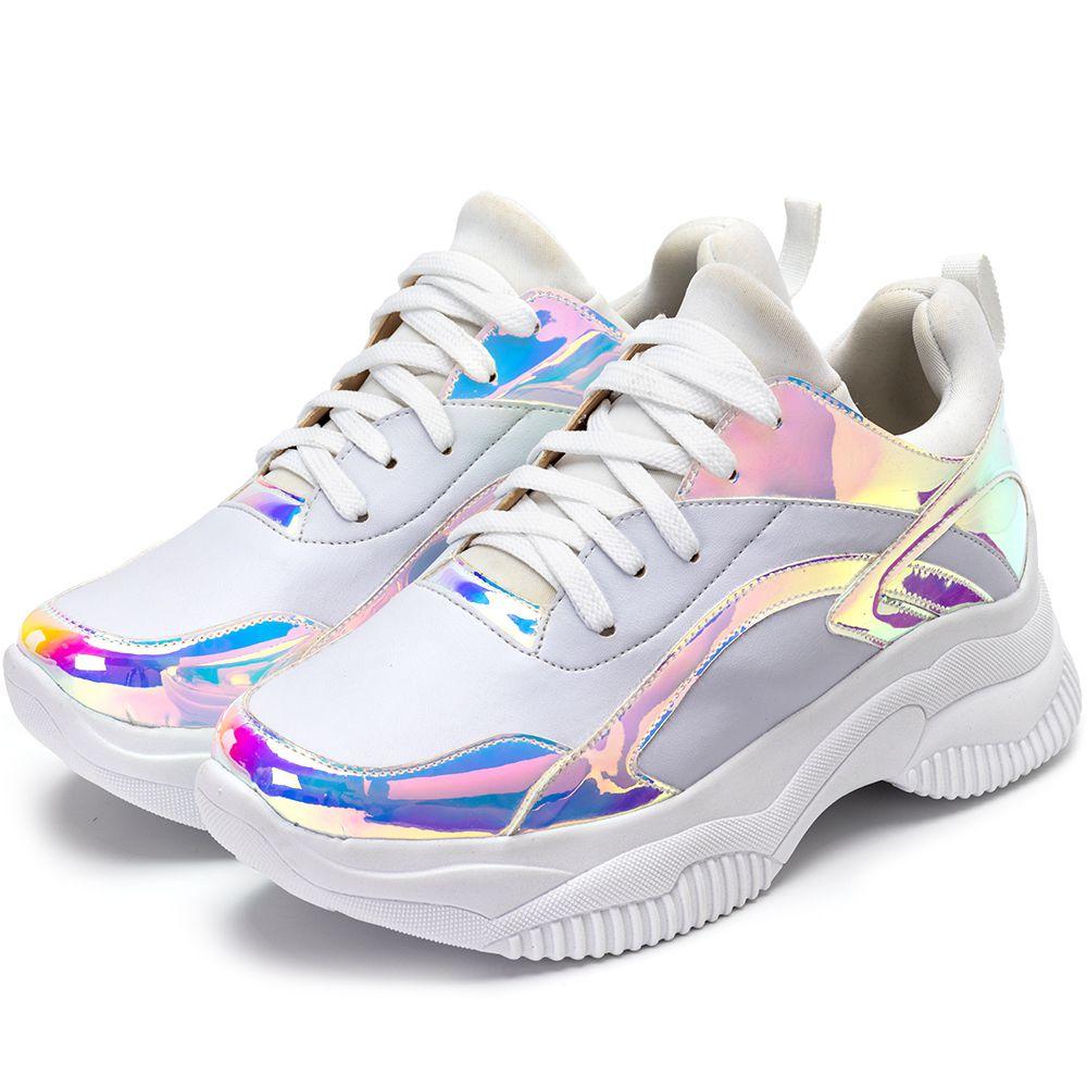 tenis chunky sneaker branco