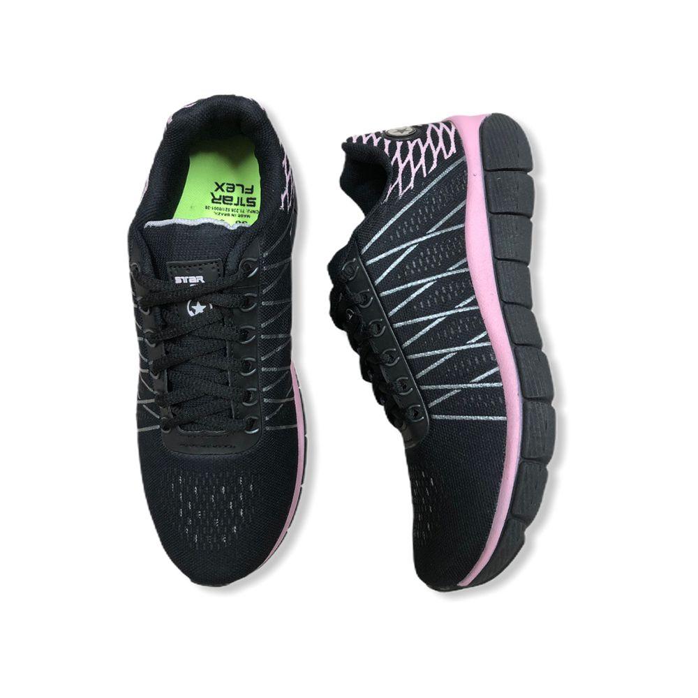 tenis star flex rosa