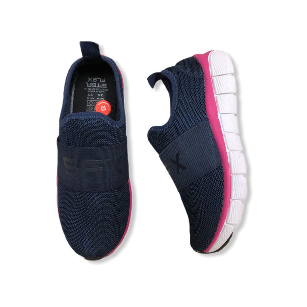 tenis star flex rosa