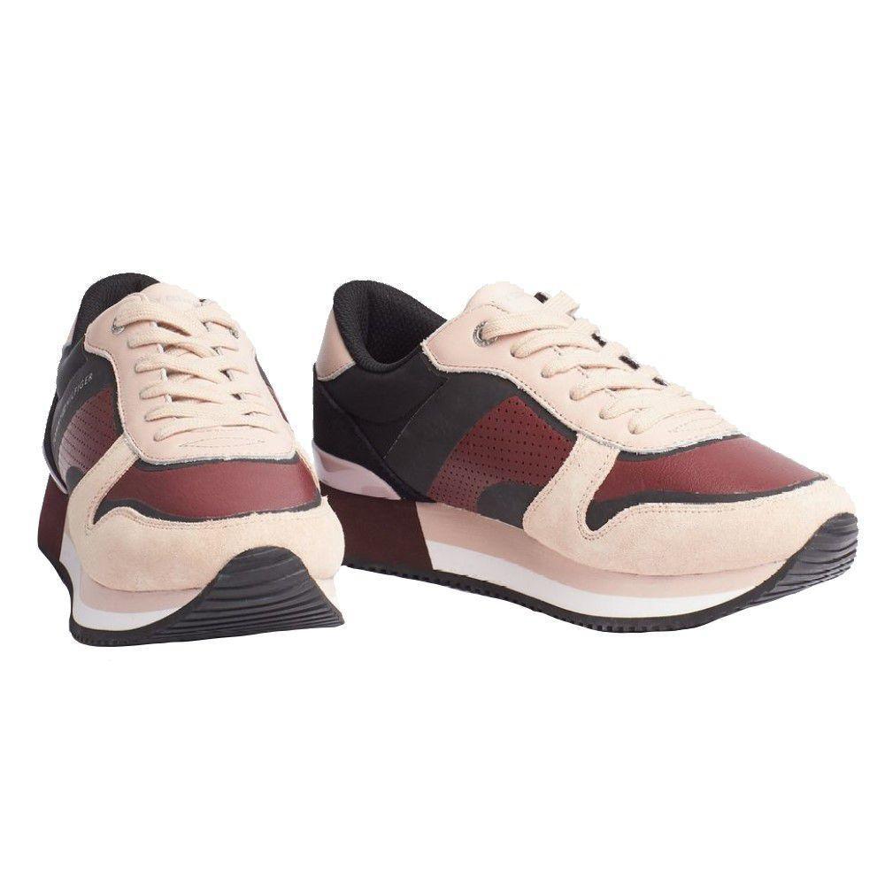 Tenis Tommy Hilfiger Annie 5C Feminino Rosa Claro Tenis Feminino Magazine Luiza