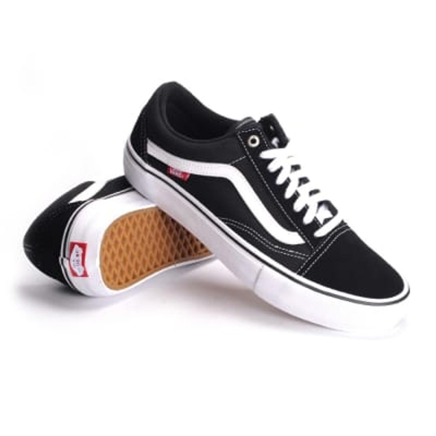 Tenis Vans Old Skool Pro Preto Black Gum | Ska Skate Rock