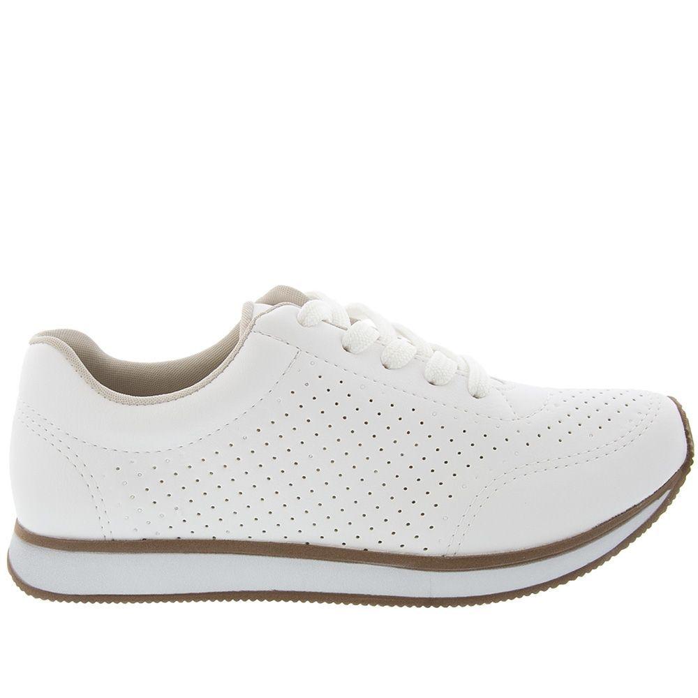 Tênis Via Marte Jogging com Perfuros Nude 1716501 - GLAMI.com.br