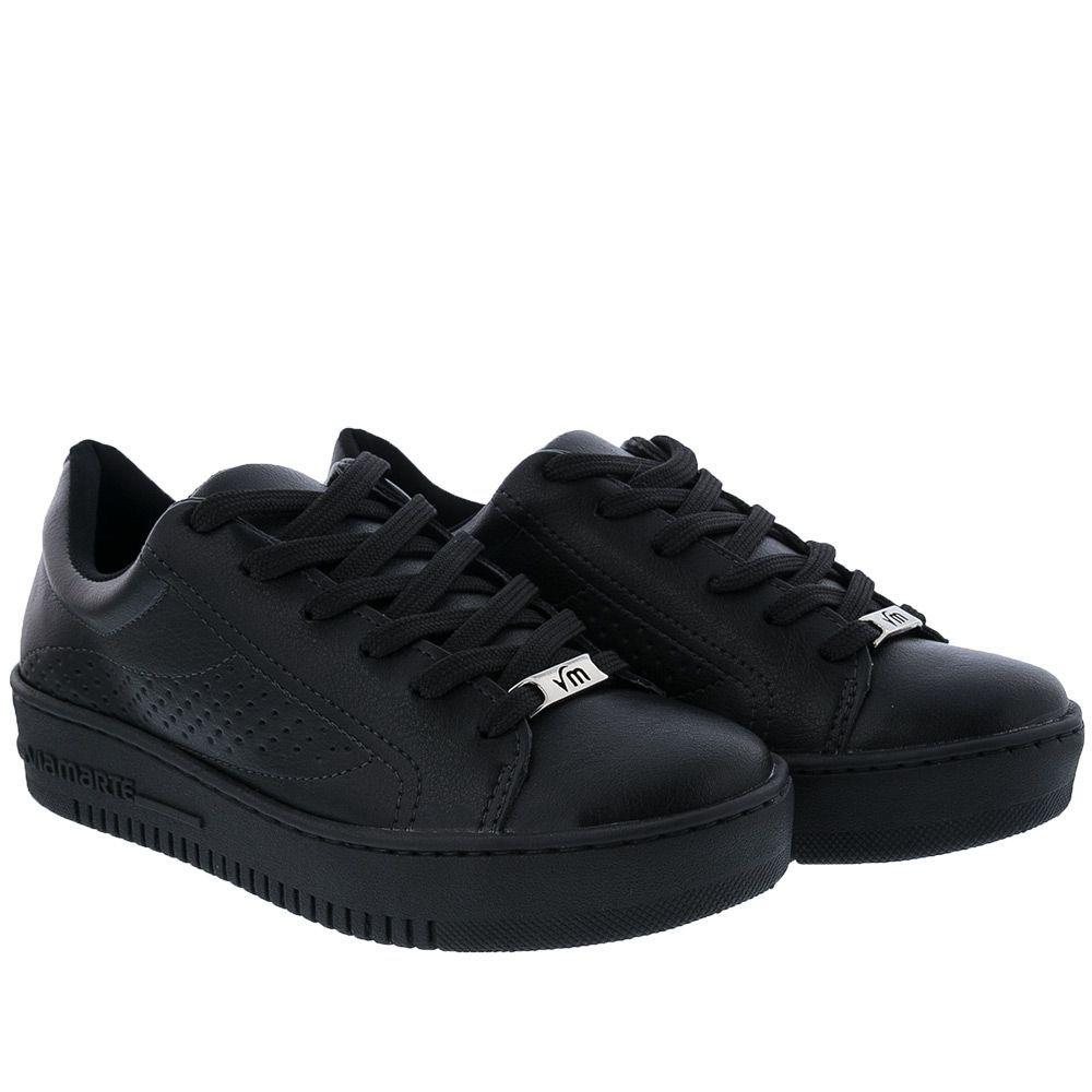 tenis via marte flatform preto