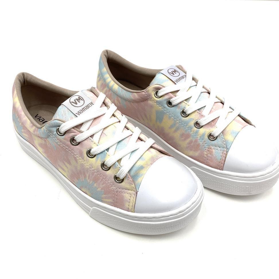 tenis via marte flatform rosa