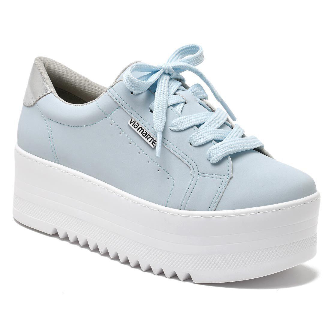 tenis via marte bordado