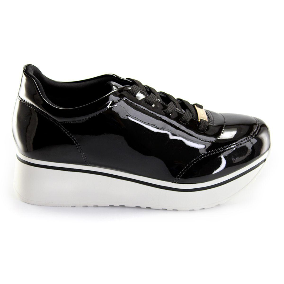 tenis plataforma verniz