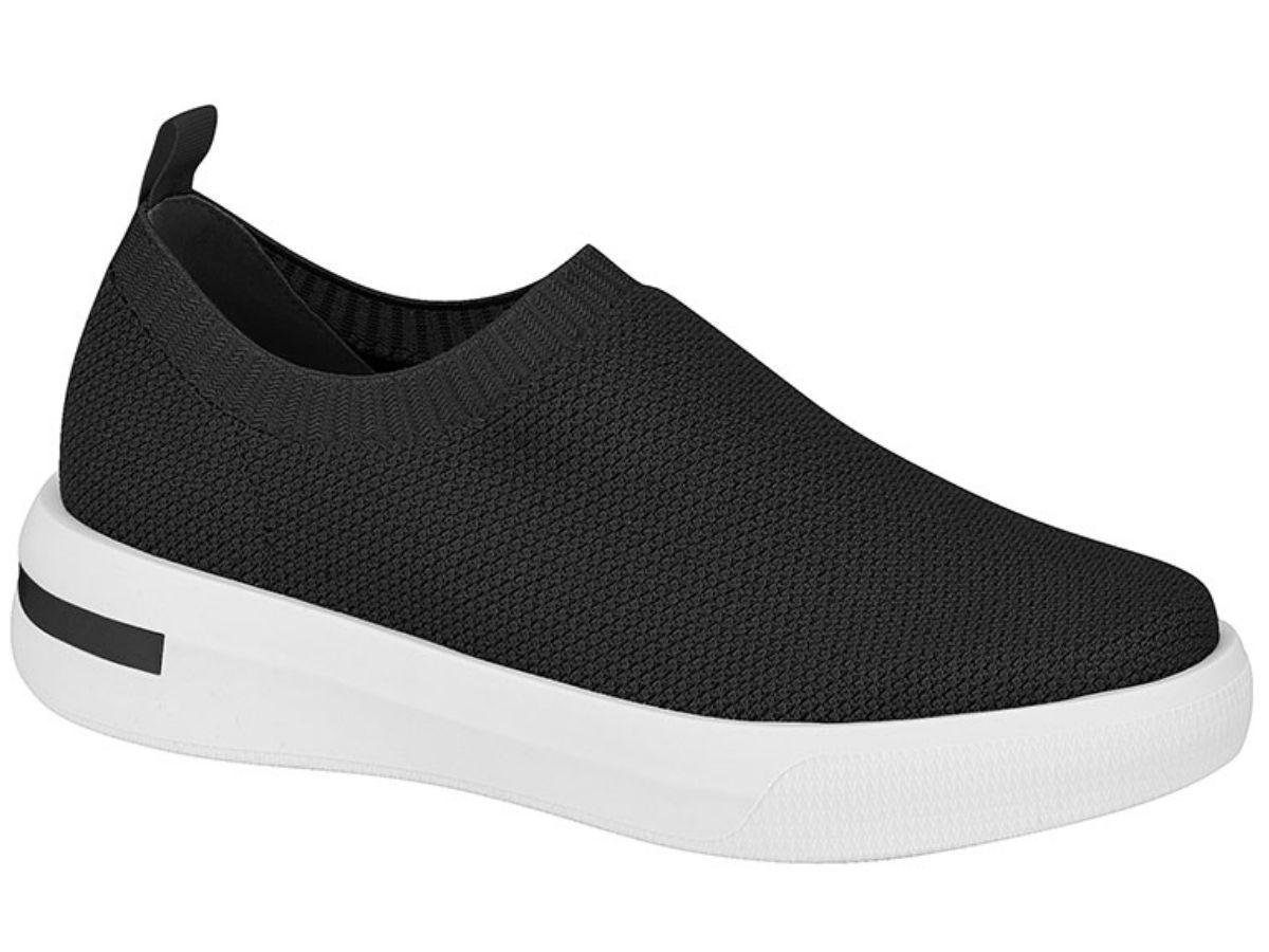 tenis vizzano preto couro