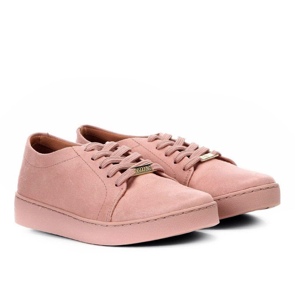Tênis Vizzano Camurça Flex Rosa Claro Feminino - Calçados Femininos -  Magazine Luiza