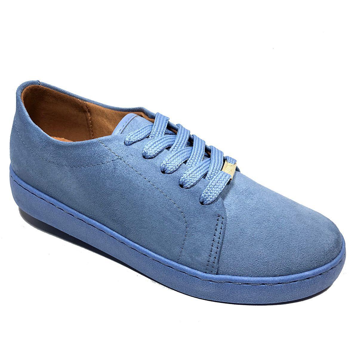 tênis vizzano camurça metal feminino